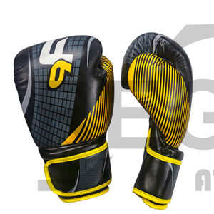 Guantes de boxeo de cuero mezclado con soporte de muñeca, 8oz, 10oz, 12oz, 14oz, 16oz, OEM personalizado, venta al por mayor - Product Image 6