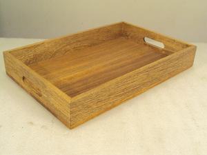 Plateau de service en bois blanchi à la chaux pour cuisine - Product Image 4