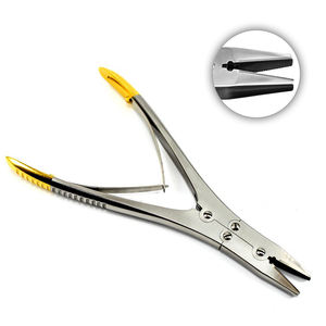 Pinza de extracción TC, Alicates de sujeción de alambre, acción recta, 18 cm, cirugía ortopédica - Product Image 1
