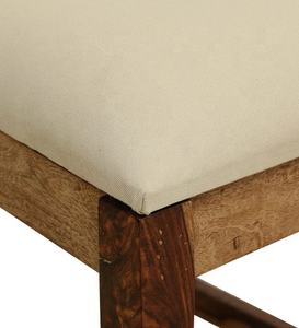 เก้าอี้บาร์ทำจากไม้หนาสูงพร้อมเบาะหนังแท้สำหรับเคาน์เตอร์ห้องครัวร้านอาหารเก้าอี้บาร์คลับ - Product Image 5