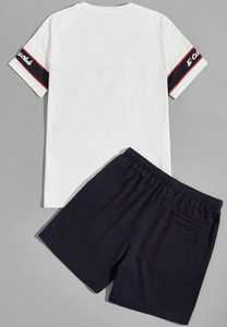 Ensemble deux pièces pour hommes, chemise et short à manches courtes, collection du Bangladesh, haute qualité, collection été - Product Image 2