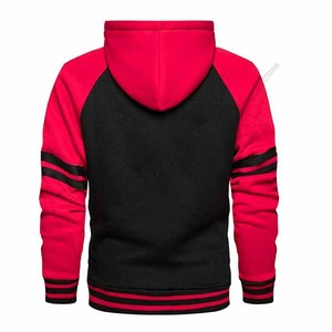 Wholesale Fleece Sweater Fashion Casual Custom Hoodie Men Sweatshirts 100% Cotton Blank Hoodie - Product Image 2