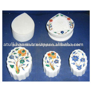 Marqueterie De marbre Conceptions Boîte - Product Image 1