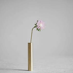 Vase à fleurs en laiton pur pour table et bureau, vaisselle décorative pour vente personnalisée - Product Image 6