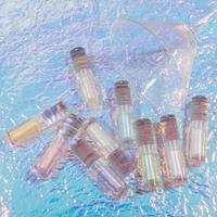 OEM Kundenspezifischer Langanhaltender Wasserfester Metallischer Schimmer Flüssiger Multichrome Pigment Duochrome Nass-Lidschatten Private Label Make-up