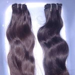 Cabello Remy virgen indio sin procesar, tejido de cabello humano remy, libre de caída y sin enredos, 10000% - Product Image 1