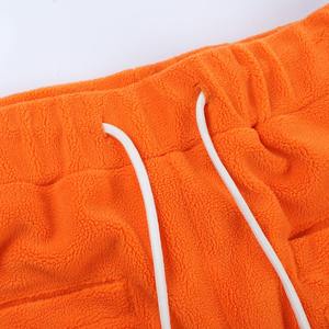 Pantalon de jogging de couleur unie avec logo personnalisé pour hommes Pantalon de survêtement décontracté Décoration de manchette pour musculation Activités sportives - Product Image 3
