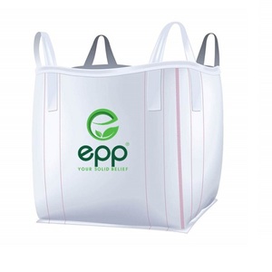 Túi Chứa Jumbo Tái Chế Bulka Túi Công Nghiệp Chống Tĩnh Điện 1m3 Phá Hủy Bỏ Qua Bin Cao Su <span class=keywords><strong>FIBC</strong></span> Thông Gió Moistureproof - Product Image 5