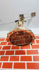 Lámpara colgante de gran tamaño, luz de zorro de cobre - Product Image 2