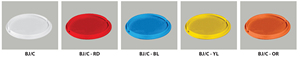 YELLOW COLOR PVC LID FOR JUNCTION BOX MADE IN VIETNAM - Product Image 2