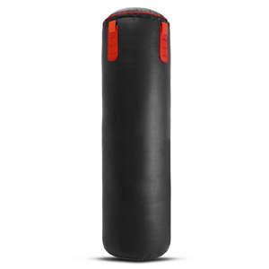 Custom Unfilled Heavy Leather <b>Boxing</b> <b>Bag</b> Free <b>Standing</b> Sand Training <b>Bag</b> with Heavy Punching Man Figure - Product Image 4