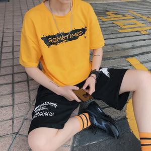 All'ingrosso Logo personalizzato Oversize cotone t-shirt uomo e donna manica corta Hip Hop Street Wear <span class=keywords><strong>con</strong></span> marchio personalizzato - Product Image 5