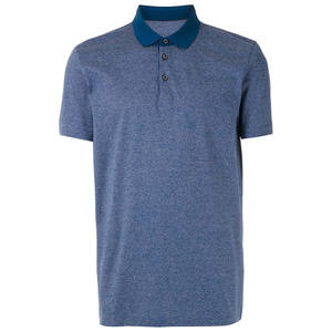 Polo de calidad superior para hombre, ajuste Regular, 3 botones, cuello cerrado, Material elástico de tacto suave, polos cómodos - Product Image 1
