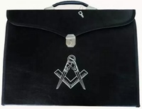 Tablier vintage coupe max WM, mallette rigide, disponibles en Imitation cuir