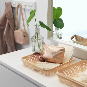 Caja Cuadrada de Bambú Natural Ecológica con Tapa/ Cesta Artesanal de Bambú/ Artículos para el Hogar de Bambú Hechos en Vietnam - Product Image 6