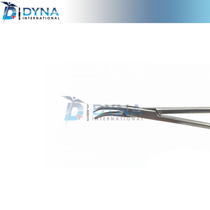 Pinzas quirúrgicas Clark Artery Forceps curvadas de 23 cm, color dorado TC, para sutura - Product Image 5