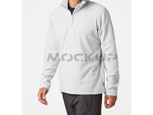 2025 haute qualité impression personnalisée hommes sweats à capuche Sport trimestre 1/4 Zip Golf pulls sweats - Product Image 4