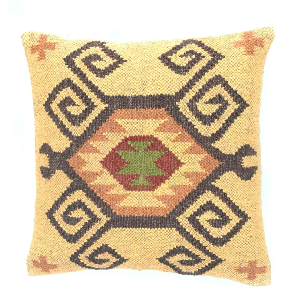 Tissu de boue africain imprimé en bloc fait à la main en gros indien 100% coton doux Designer Boho personnalisé coussins housse de coussin