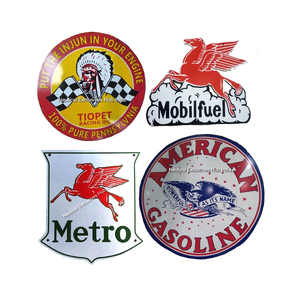Export Quality Custom Hard <b>Enamel</b> Outdoor Wall Hanging Metal Crafts Porcelain <b>Enamel</b> <b>Signs</b> Available from Manufacture - Product Image 4