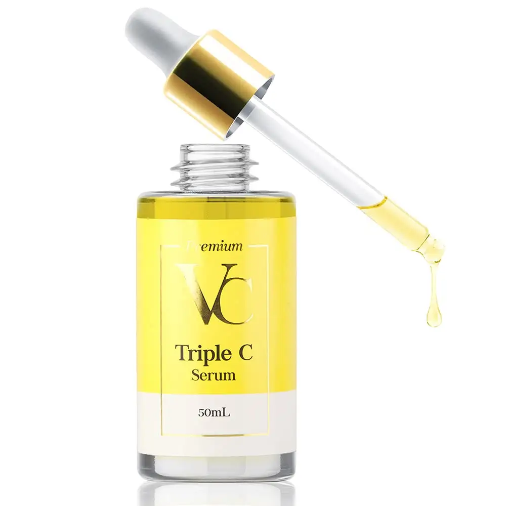 Schönheit Vitamin C Hyaluron säure Gesichts serum Feuchtigkeit spendendes Kollagen Hautpflege Serum White ning Anti Aging Gesichts serum