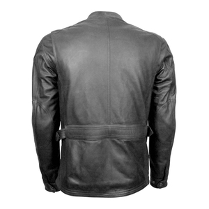 Vestes en cuir d'hiver pour hommes en gros, style urbain, veste de moto, écologiques, vintage, personnalisables avec votre propre logo de marque pour hommes - Product Image 4