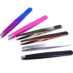 Meilleure qualité Instruments de beauté Multi couleur sourcils pince à épiler papier Coted CE ISO approuvé - Product Image 1