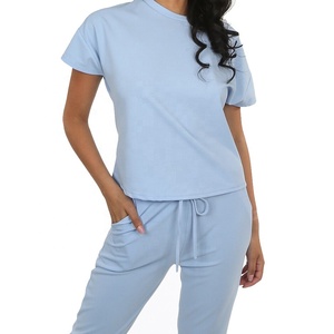 Conjunto de pijama de algodón orgánico térmico de talla grande para todas las estaciones - Product Image 2