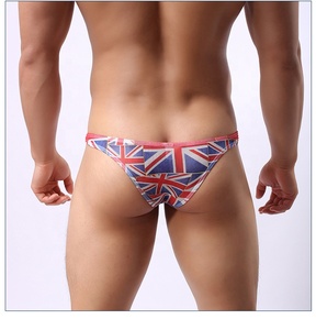 Mutande Sexy da <span class=keywords><strong>uomo</strong></span> <span class=keywords><strong>Mini</strong></span> <span class=keywords><strong>slip</strong></span> Bikini Gay Boxer intimo Super morbido modello di stampa colorata vita inferiore <span class=keywords><strong>slip</strong></span> attillati Slim Fit - Product Image 6
