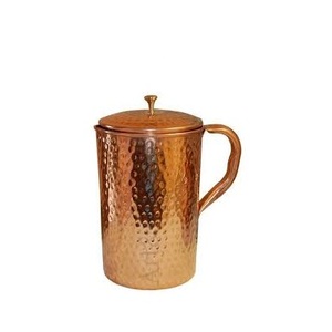 Pichet en cuivre eau et café Cuivre couleur naturelle et hôtel Cuisine et table Pichet en cuivre le plus populaire - Product Image 3