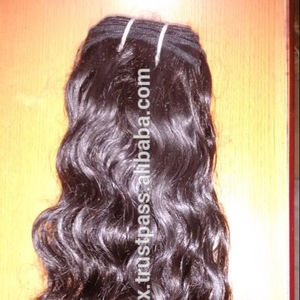 Pelo Natural rizado weaving.100 %, cabello humano remy indio Virgen sin procesar, tejido de cabello remy libre de enredos - Product Image 6