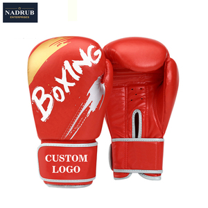 Gants de boxe professionnels de haute qualité en cuir Rexiene, design personnalisé, fermeture auto-agrippante unisexe, impression silicone - Product Image 4