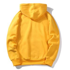 Loss Fit manga larga nuevo Color sólido cómodo pulóver personalizado Sudadera con capucha mangas raglán en blanco Anti Pilling Hoody - Product Image 3