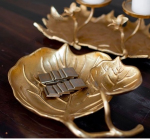 Luxury Modern Serving Bowl for Kitchen ware Hotel Restaurant <b>Food</b> Dish decor <b>Gold</b> <b>Colour</b> custom logo Metal Salad Bowl & Platter - Product Image 5