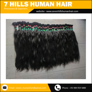 Extension de perruques de cheveux Remy vierges indiens non transformés de haute qualité Achat en gros de cheveux humains de qualité supérieure - Product Image 3