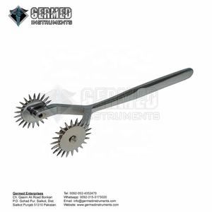 Herramienta de Simulación Neurológica para Pruebas Sensoriales de Diagnóstico Médico, Rueda de Wartenberg de Doble Fila, 2 Cabezas - Product Image 3