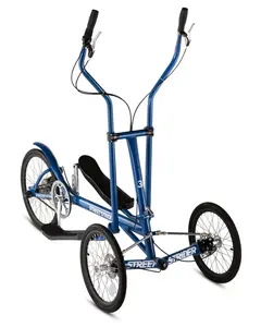 3i Streets trider Lieferanten magnetisches elliptisches Cross-Trainer-Fahrrad für den Innen-und Außenbereich mit Silmano-Getriebe