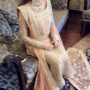 Vestido WALIMA indio/paquistaní, embellecedor, DABKA, ZARI, trabajo para boda, novedad de 2022 - Product Image 1