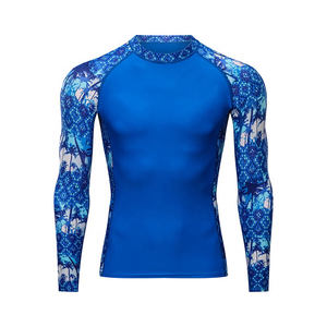 Rashguard de MMA para Hombre, Material Transpirable, Sublimado de Alta Calidad, Manga Larga, Secado Rápido, Logotipo Personalizado, Venta al Por Mayor - Product Image 4