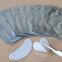 Göz jel yama altında Lint ücretsiz Eyepads kirpik uzatma göz pedleri kirpik Pad altında hidrojel kirpik uzantıları için özel Logo