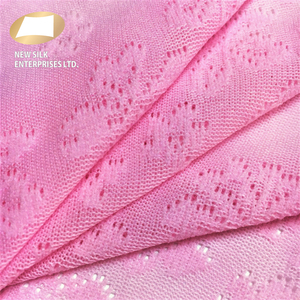 Tissu en maille jacquard rose florale, noyau en nylon pour sous-vêtements, 1 pièce - Product Image 2