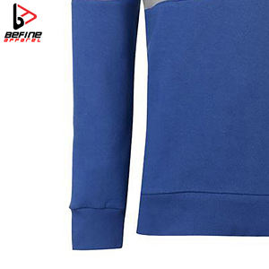 Custom Logo Prints Embroidery Sweatshirt Cotton Crew Neck <b>Jumper</b> Oversize Hoodie Men Crewneck <b>Pullover</b> Colorblock Sweatshirt - Product Image 5