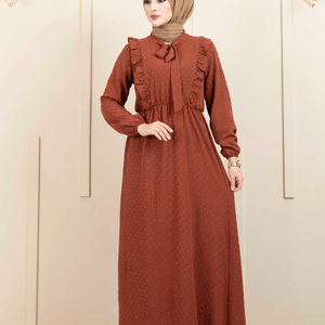 Nouvelle Saison Femmes Modeste Islamique Abaya Kaftan Tunique Kimono Hijab Éthéré Dubaï Arabe Musulman Mode Haute Qualité Turc Vente! - Product Image 1