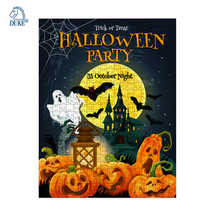 Puzzle personnalisé de fête d'halloween 500 pièces - Product Image 2