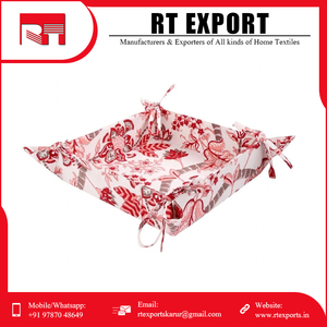 Indian Exporter New Arrival Best Selling Customized Design Pure Cotton <b>Bread</b> <b>Basket</b> for Sale - Product Image 6