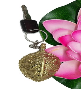Premium quality best quality Wholesale new design pure brass keychain - Product Image 1