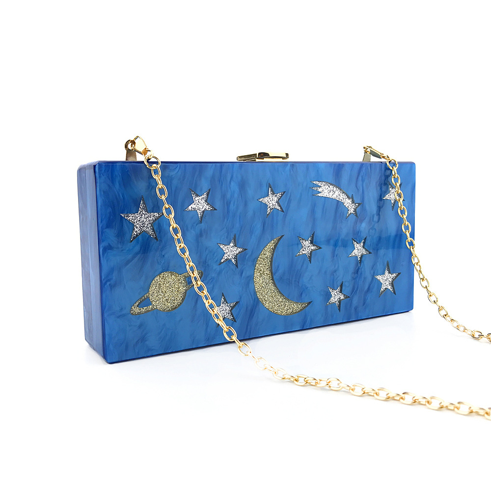 Blue and gold and silver