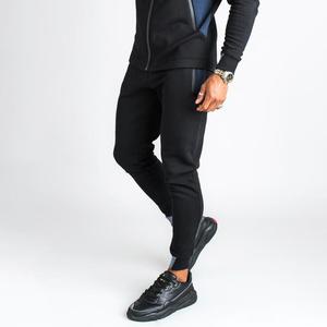 ชุดกีฬาลำลองสองชิ้นสำหรับผู้ชายชุดวอร์มสีพื้นชุดวอร์มสีพื้นโลโก้แบบกำหนดเอง - Product Image 3