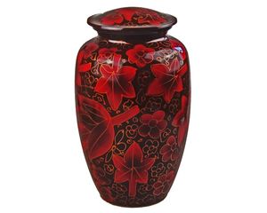 Banda de grabado de plata azul perla de diseñador para adultos, suministros funerarios, urna de cremación para cenizas humanos, recuerdo a juego de bajo coste - Product Image 4