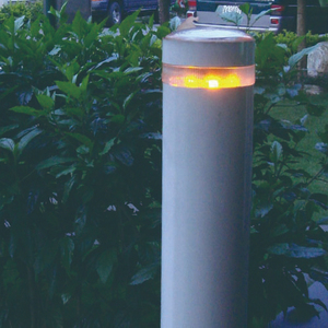 Đô thị nhôm năng lượng mặt trời bollard đèn-cảnh quan con đường chiếu sáng với nhiều màu sắc thay đổi LED IP67 đánh giá - Product Image 2