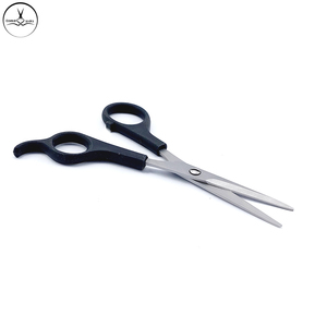 Ciseaux de coiffure en acier inoxydable, ciseaux de barbier manuels, manche noir, outils professionnels de coupe de cheveux - Product Image 6